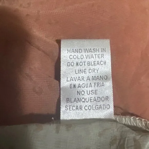 Maxi Dress Medium color block panels textured double v neck fairy boho Entre - Picture 7 of 9